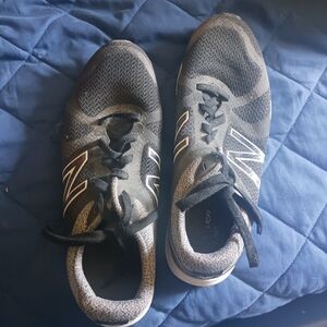 New Balance Black and Gray Women's Sneakers